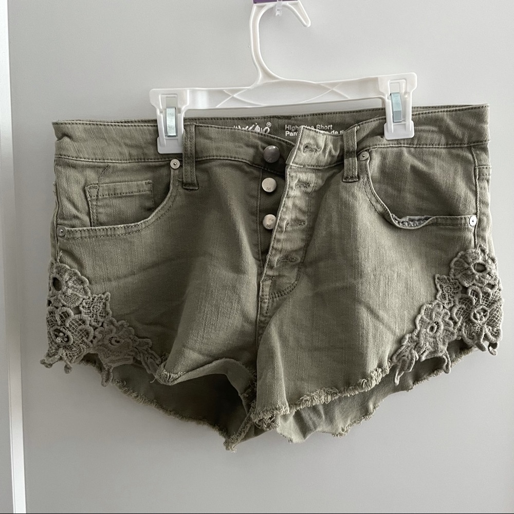 Olive Green Shorts